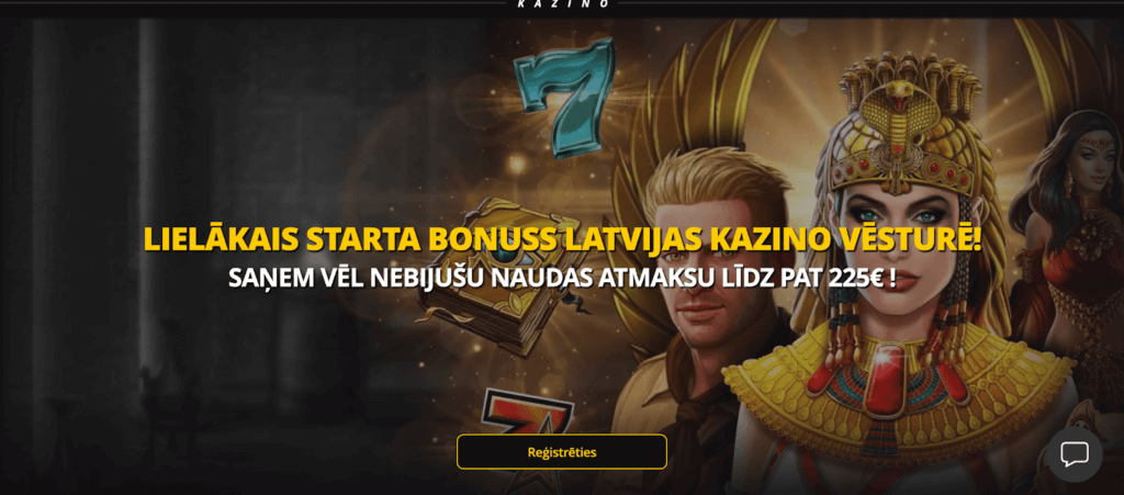Starta bonuss LV BET starta bonuss