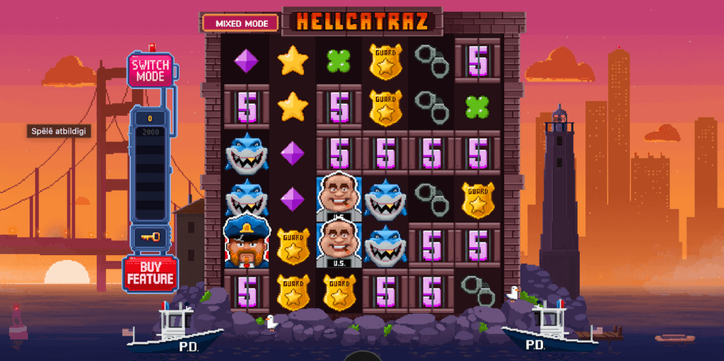 Hellcatraz spēļu automāts