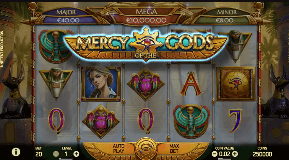 Mercy of the Gods automats Mercy of the Gods