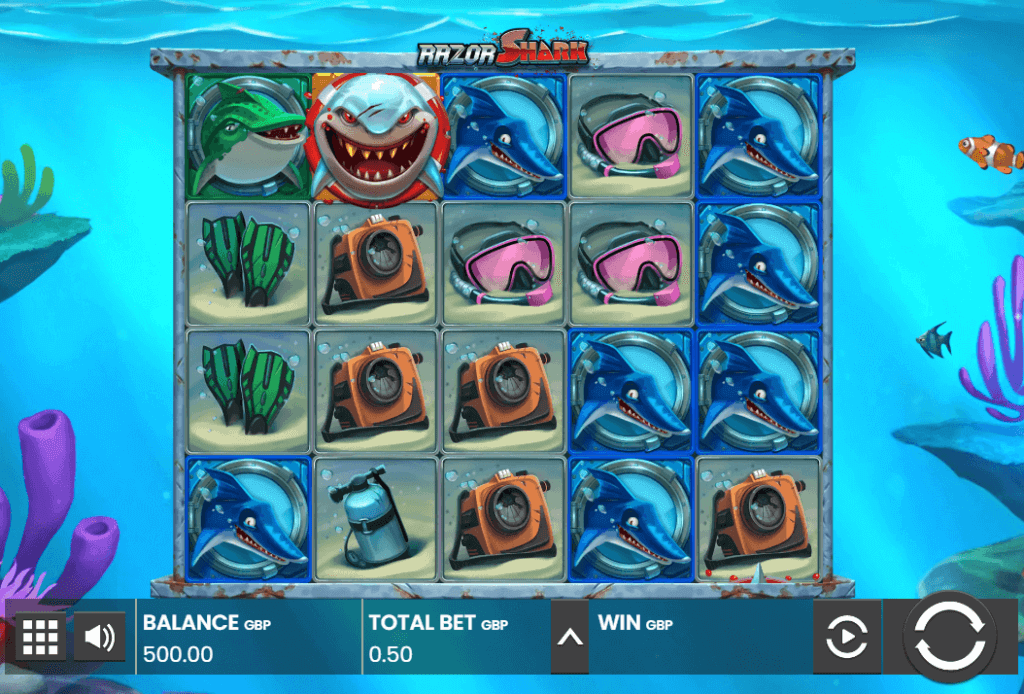 Razor Shark online spēļu automāts