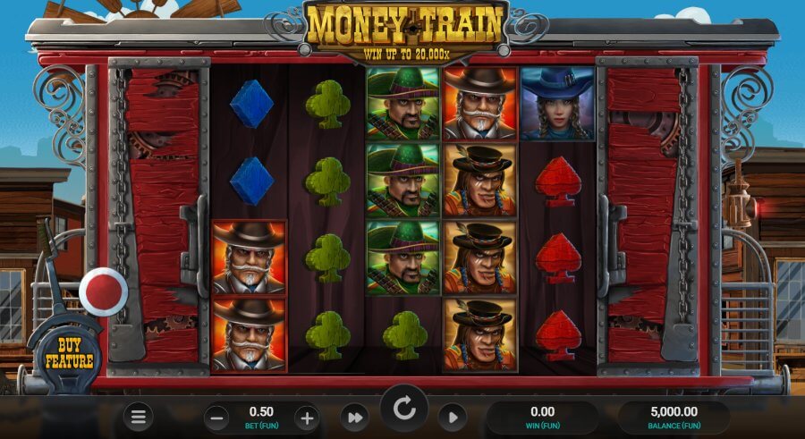 Money Train spēļu automāts no Relax Gaming
