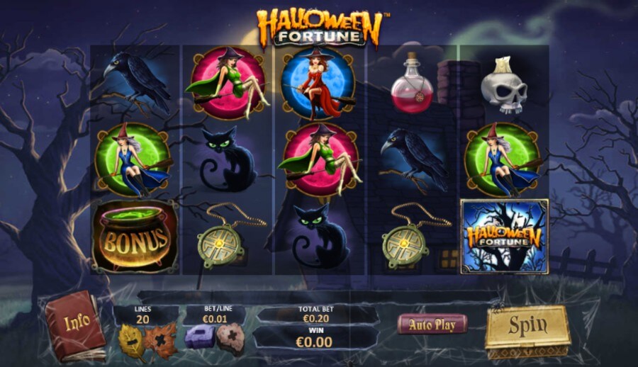 Halloween Fortune spēļu automāts no Playtech