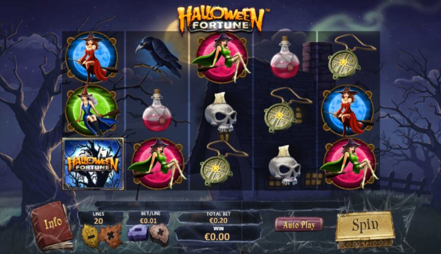 Halloween Fortune spēļu automāts no Playtech