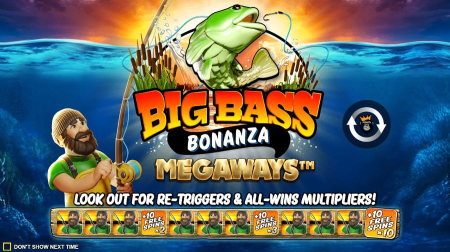 Big Bass Bonanza Megaways spēļu automāts no Reel Kingdom