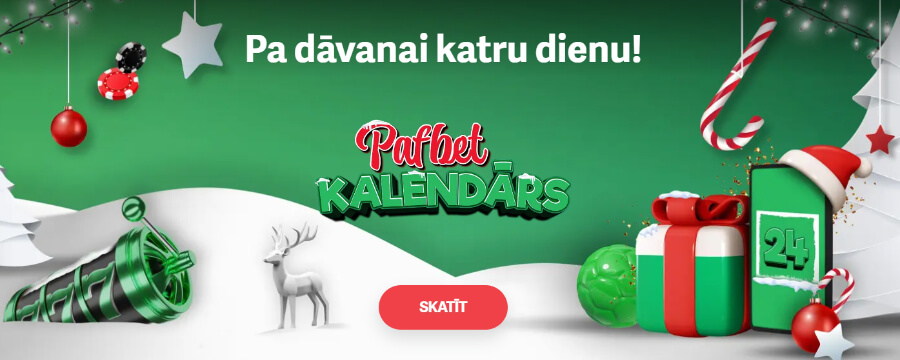 Pafbet Ziemassvētku kazino bonusi