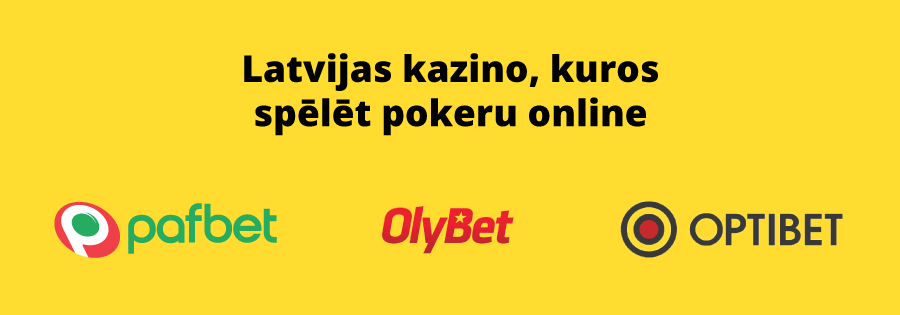 Pokers online Latvijas kazino